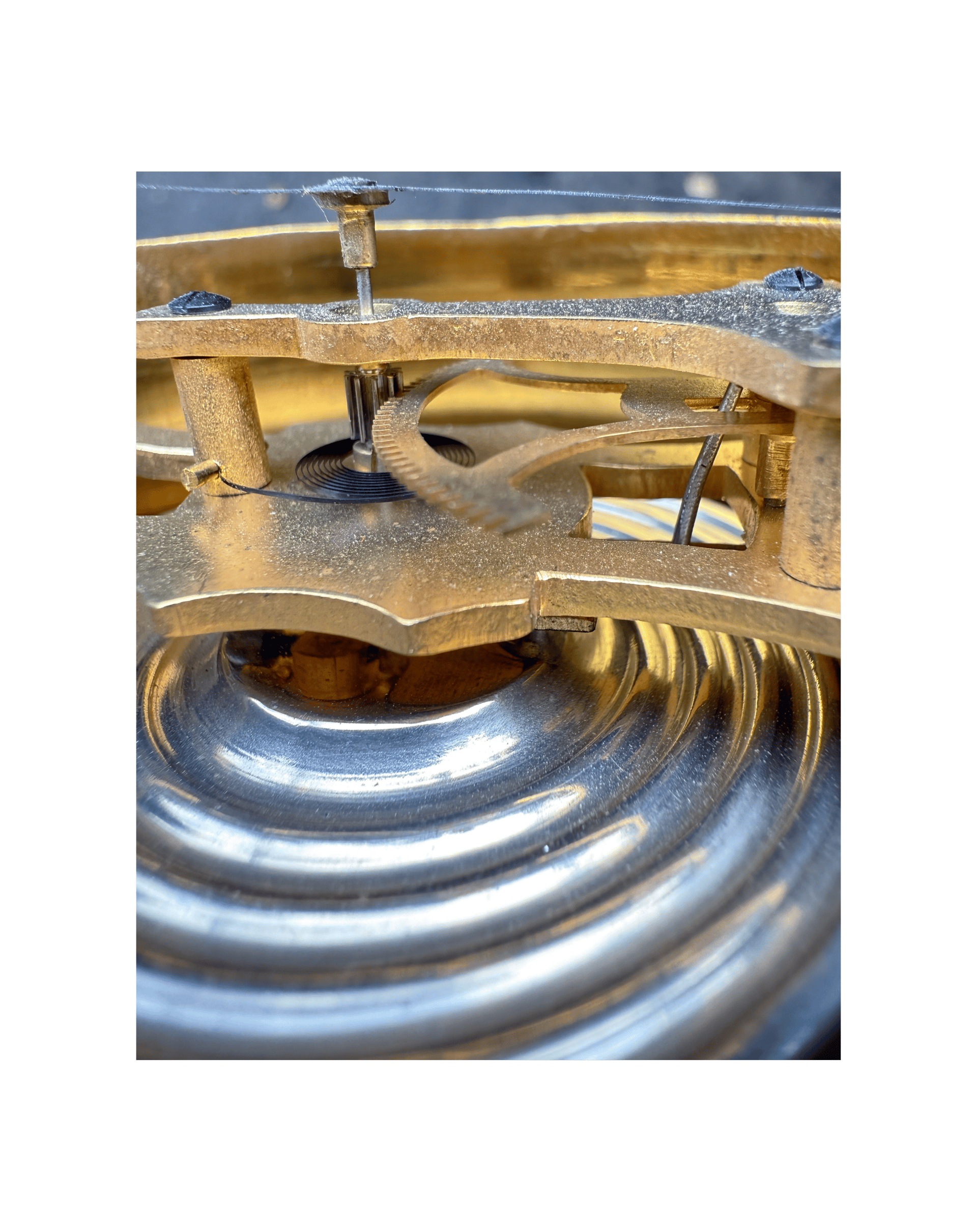 Caryatid Mounts Barometer