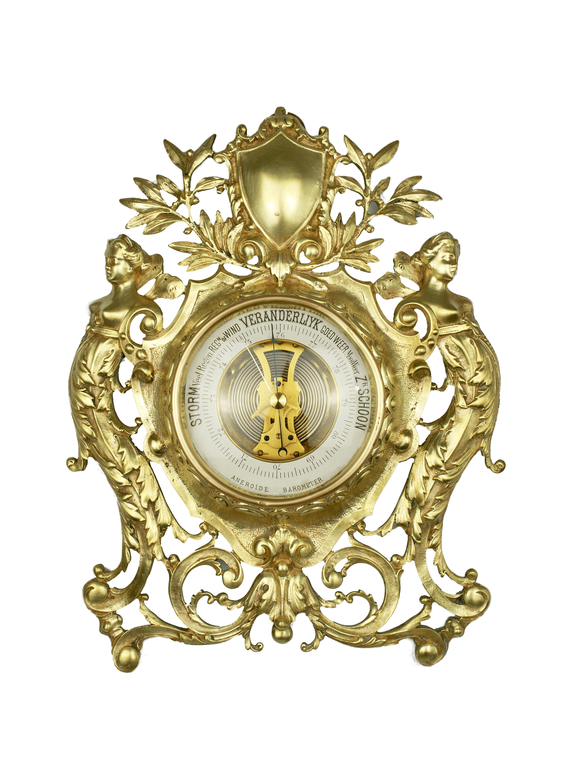 Caryatid Mounts Barometer