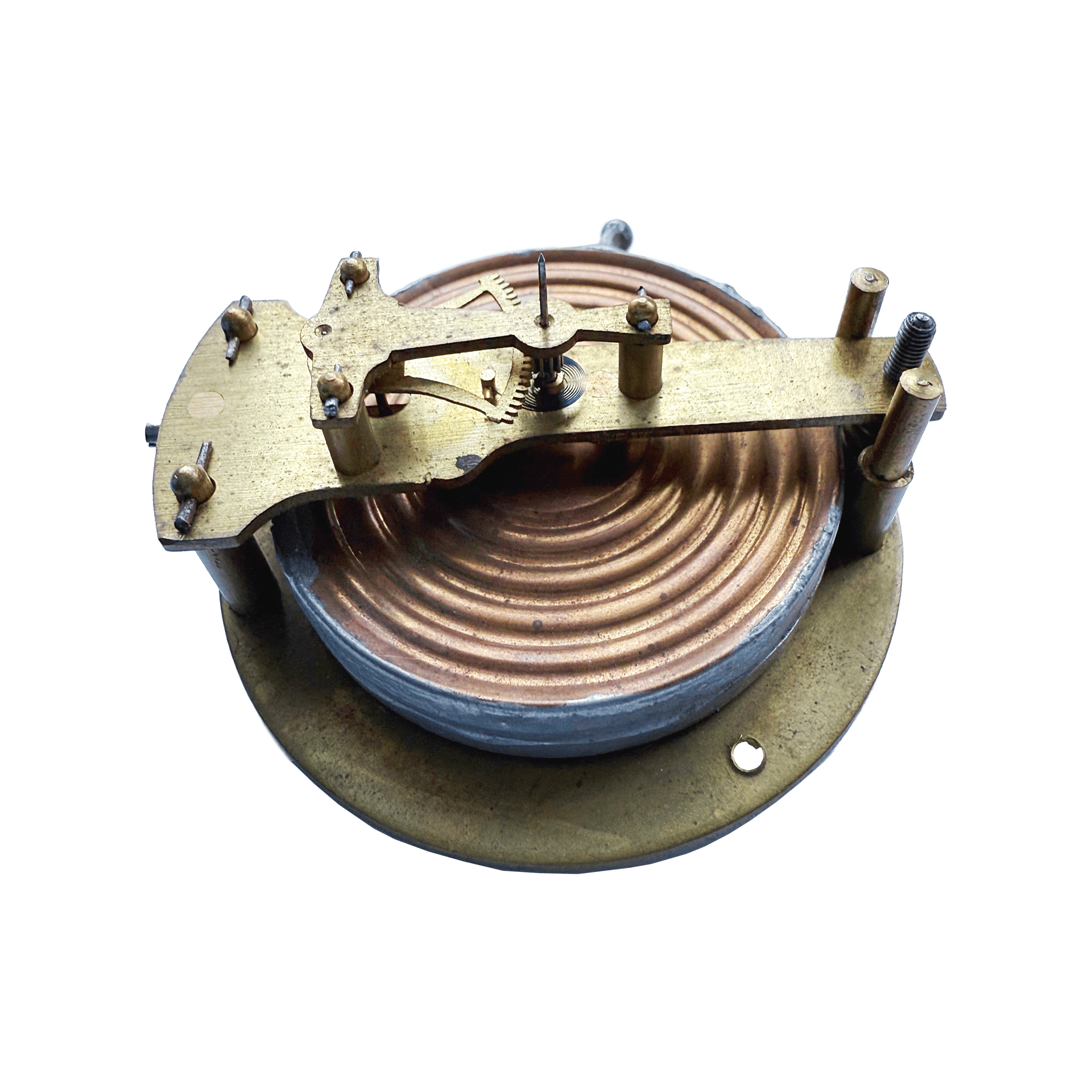 Alarm Clock Style Aneroid Barometer