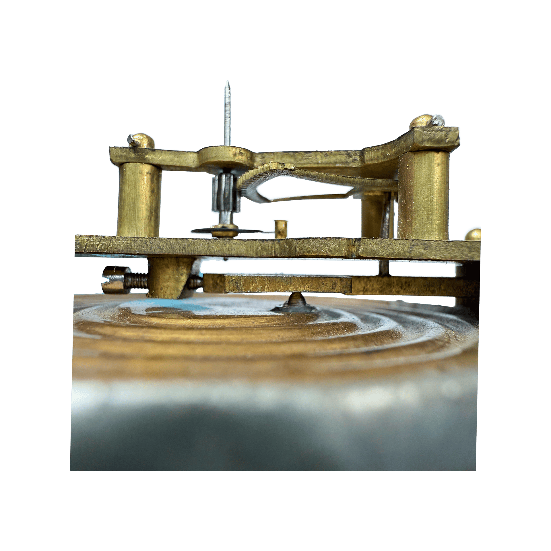 Alarm Clock Style Aneroid Barometer