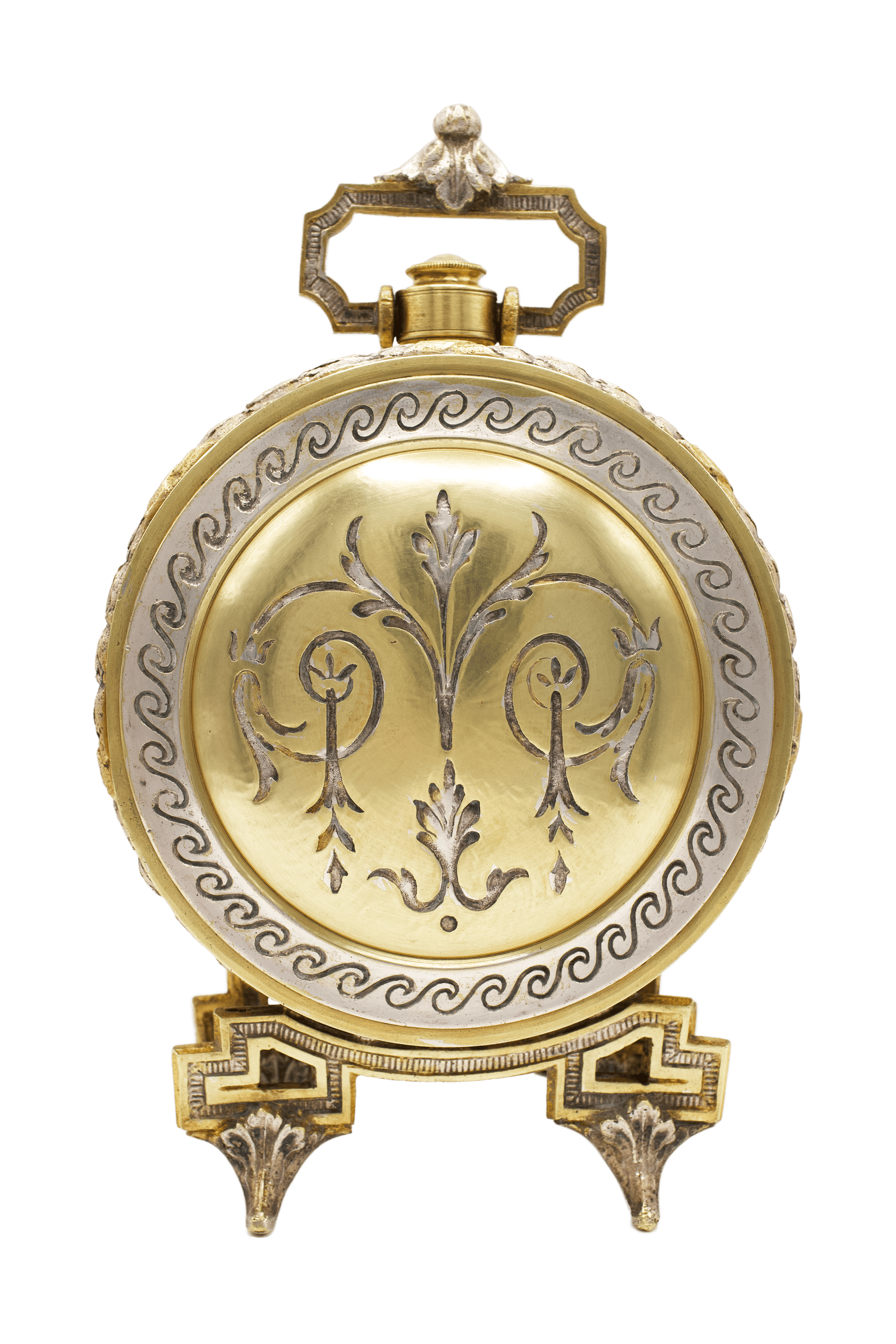 Alarm Clock Style Aneroid Barometer