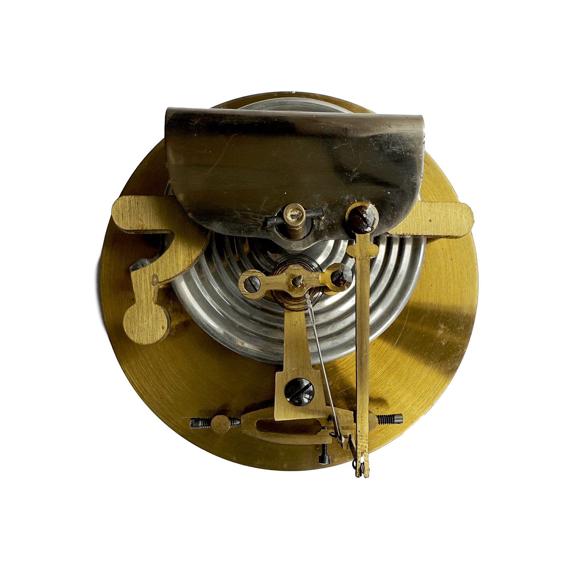 Rosewood-Cased Rectangular Barometer