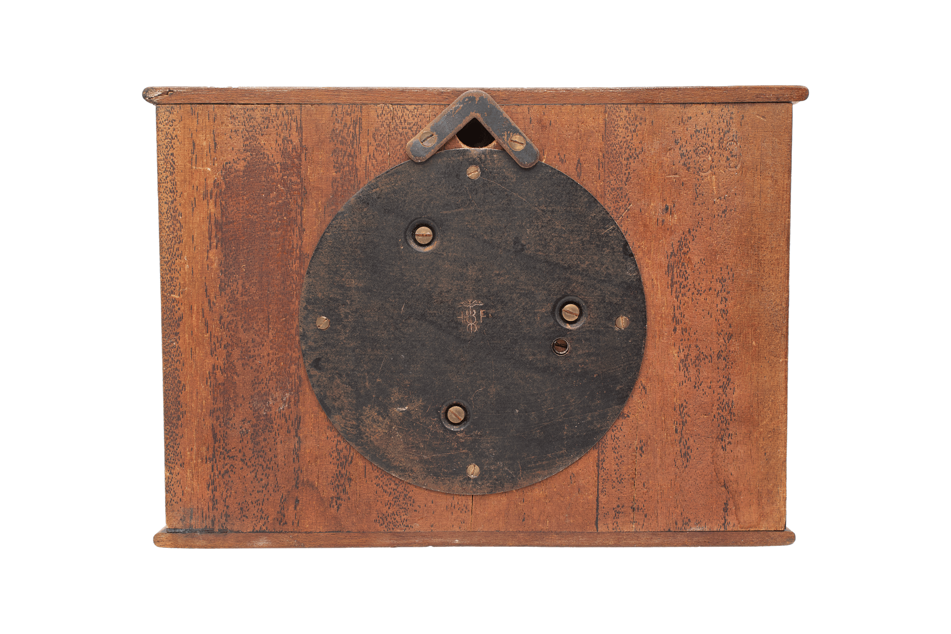Rosewood-Cased Rectangular Barometer