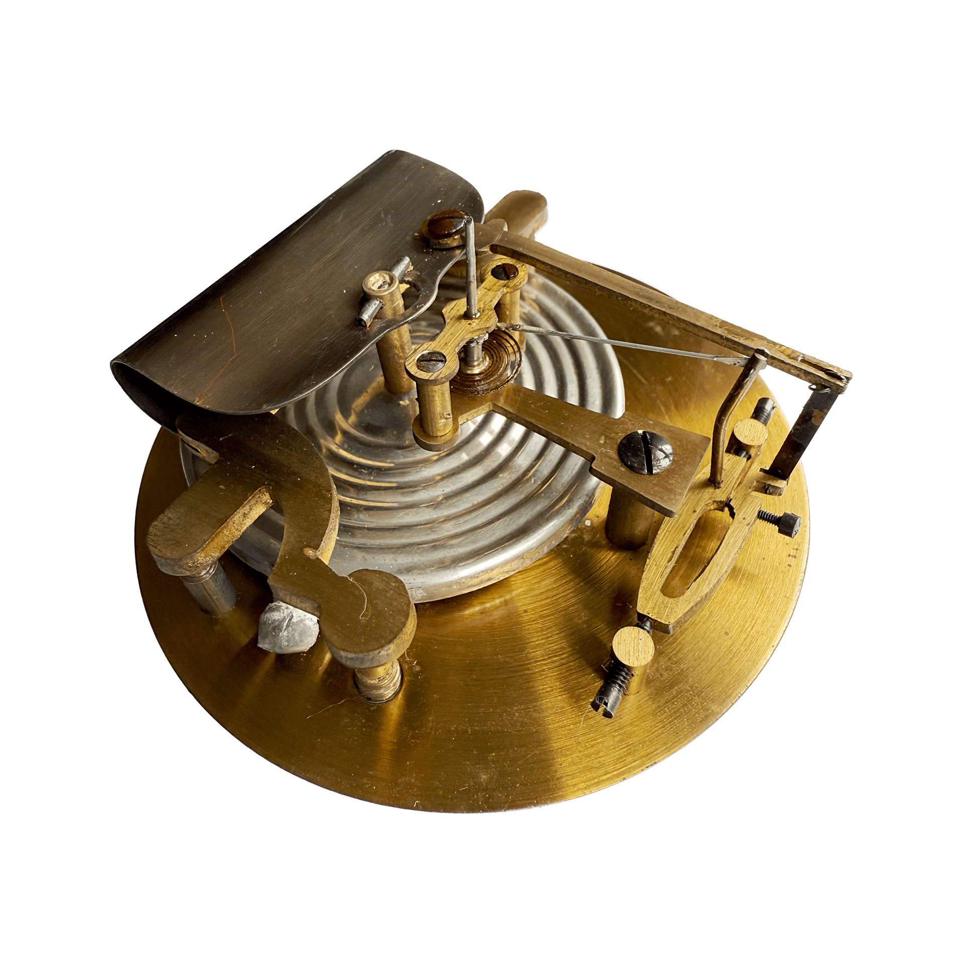 Rosewood-Cased Rectangular Barometer