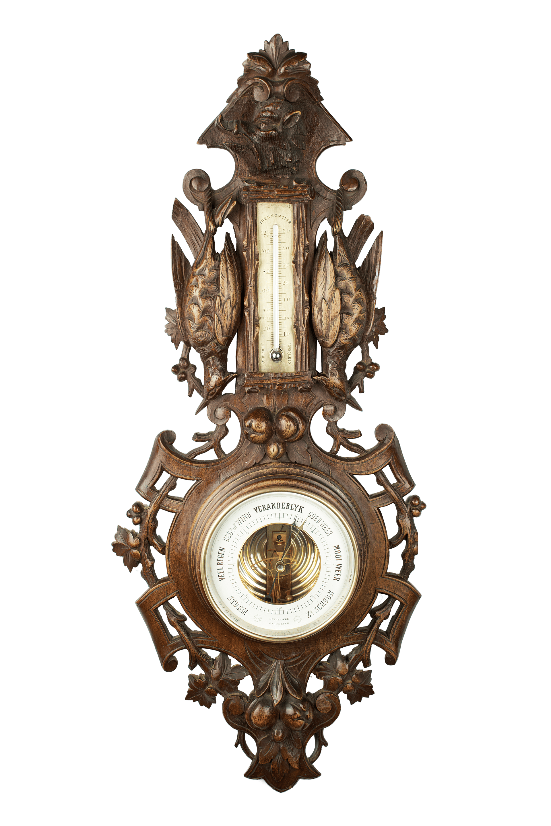 Hunting Bourdon Barometer