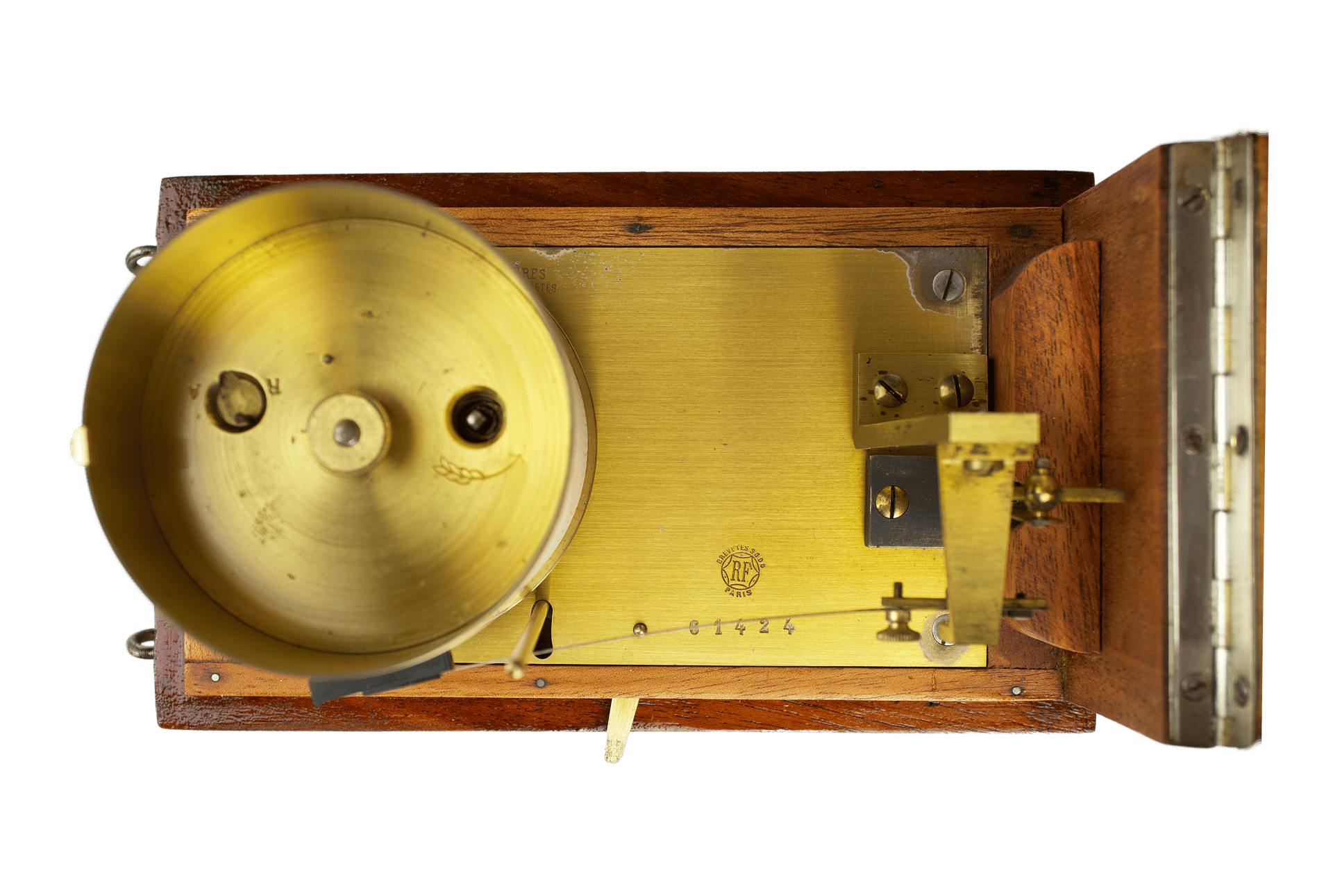 Bourdon tube thermograph