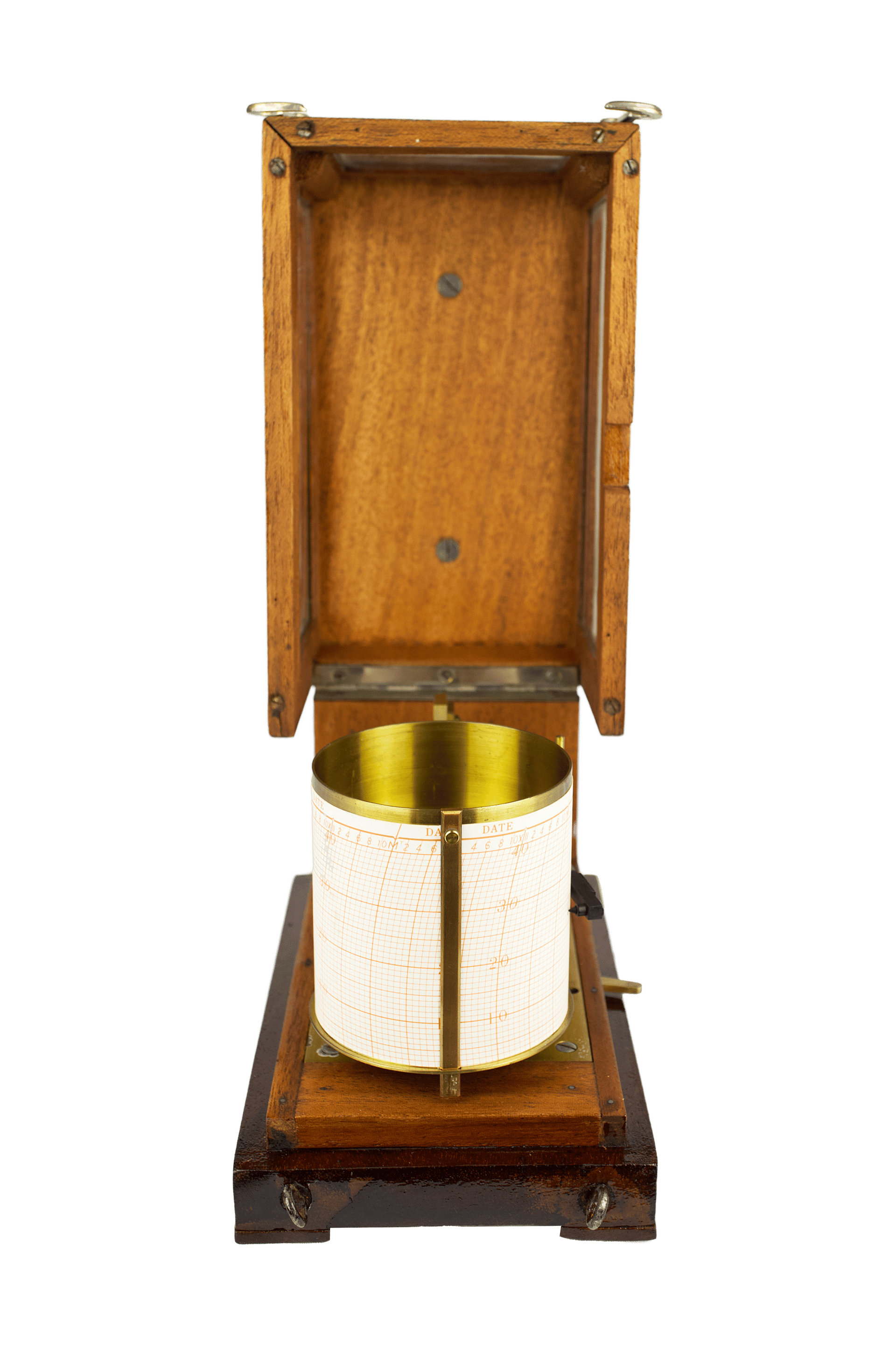 Bourdon tube thermograph