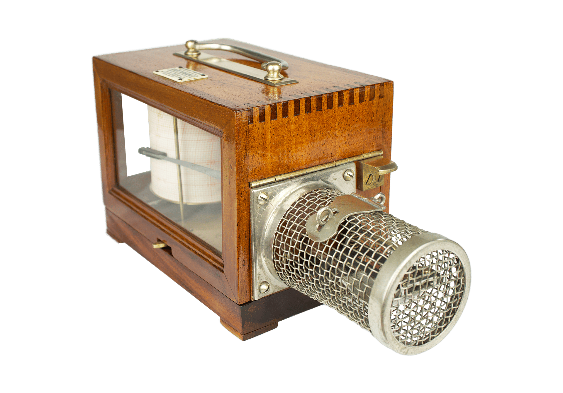 Bourdon tube thermograph