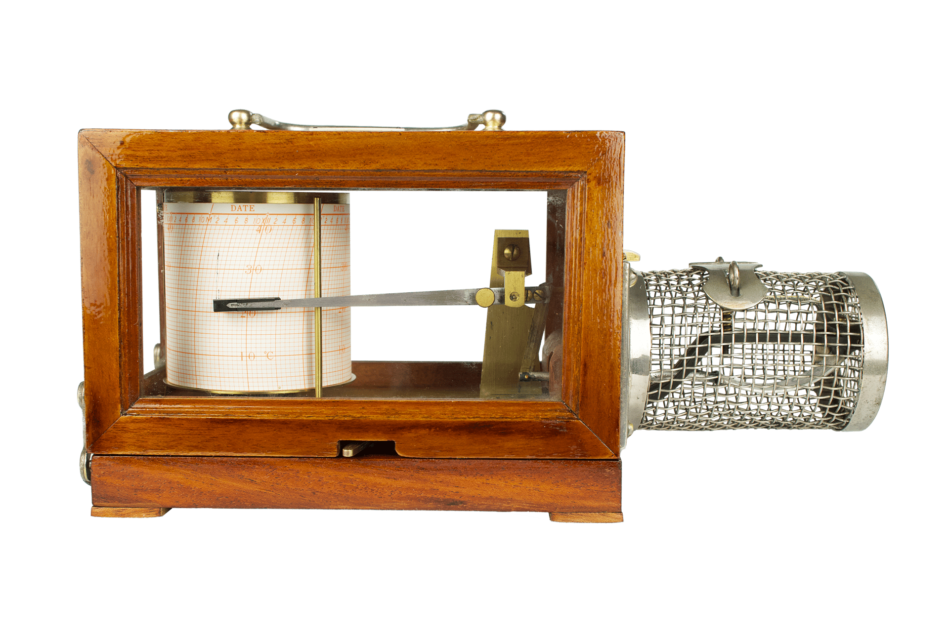 Bourdon tube thermograph