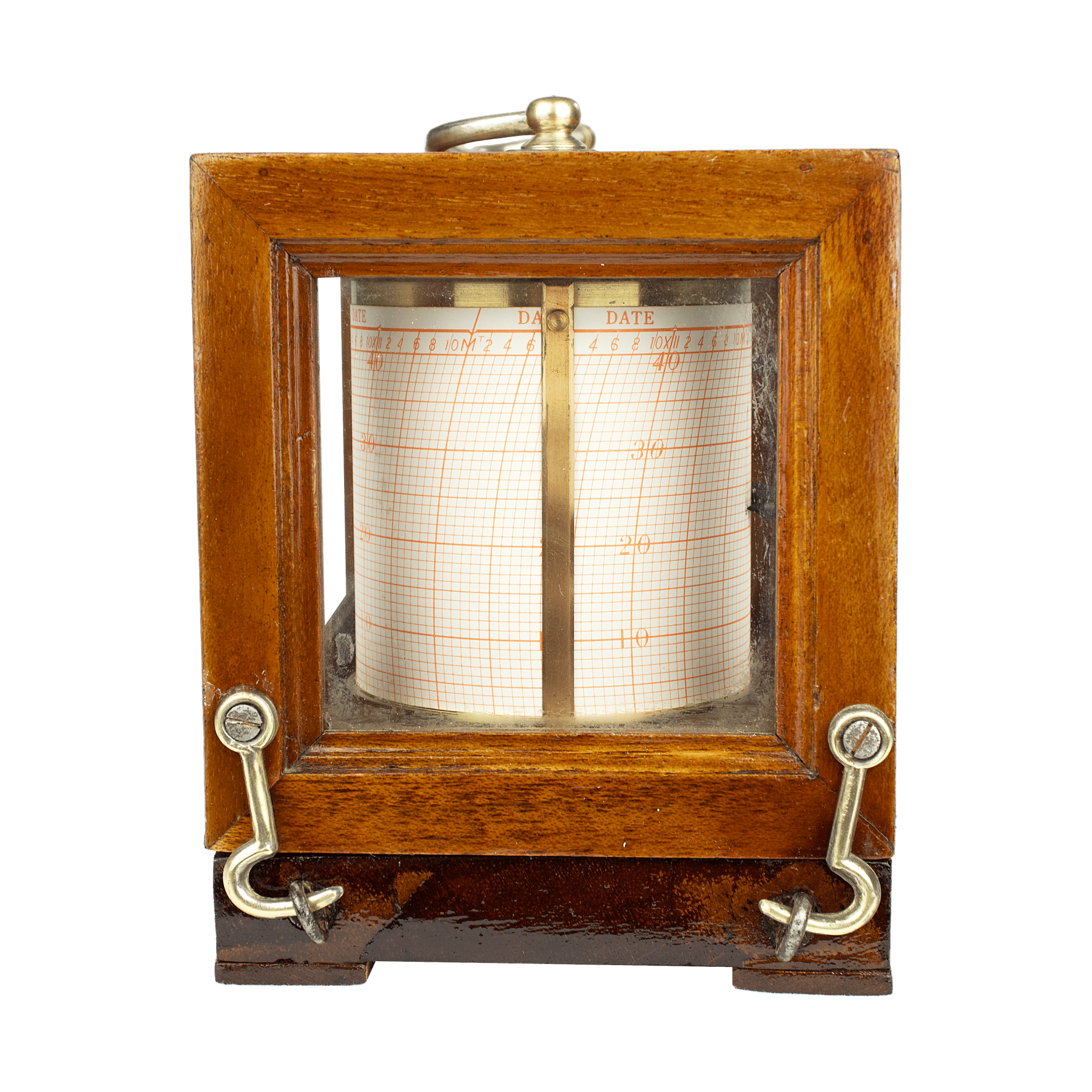 Bourdon tube thermograph