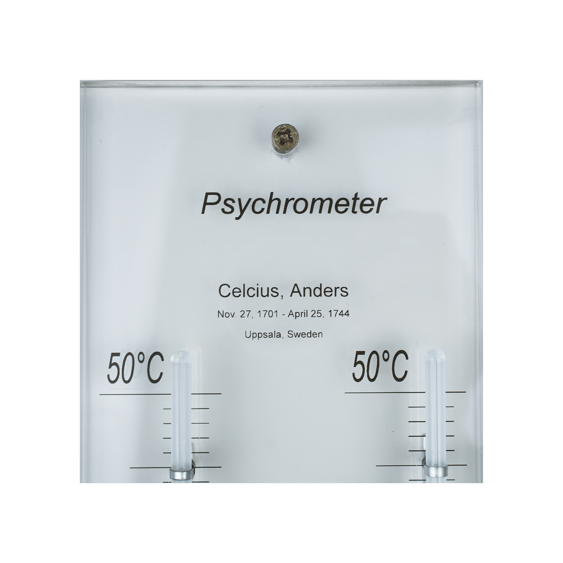 Plexiglass Psychrometer