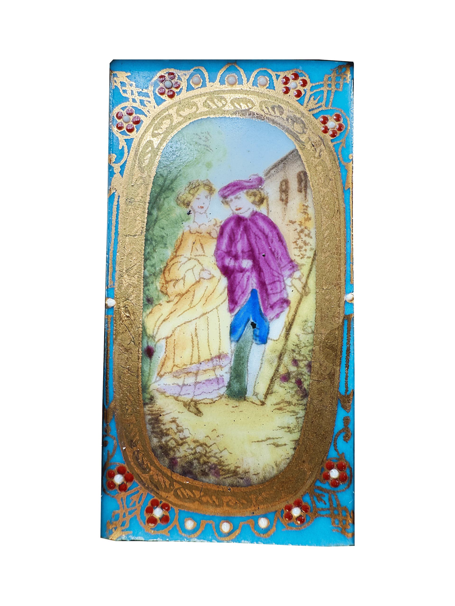 Carriage clock with barometer