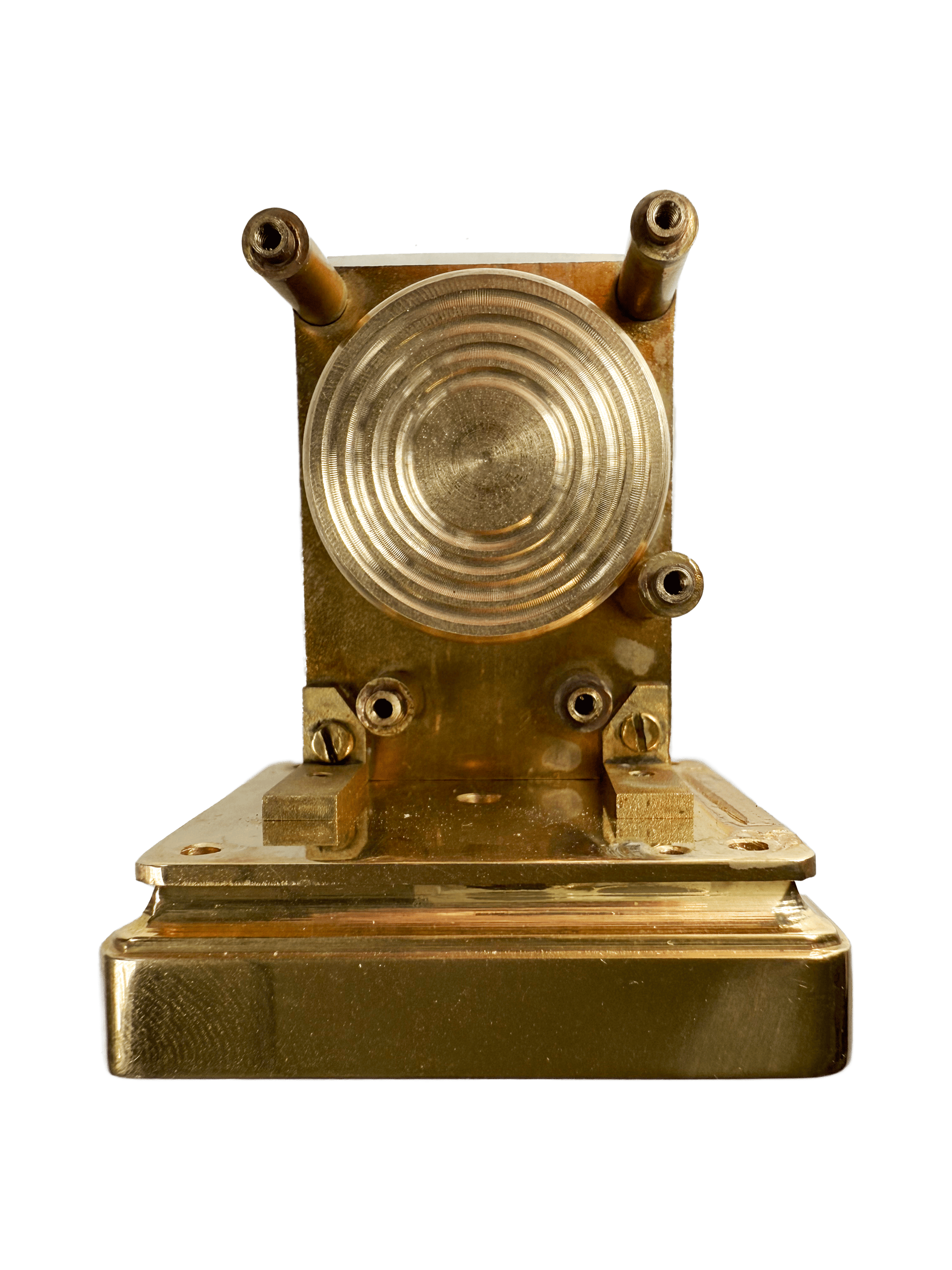 Carriage clock with barometer