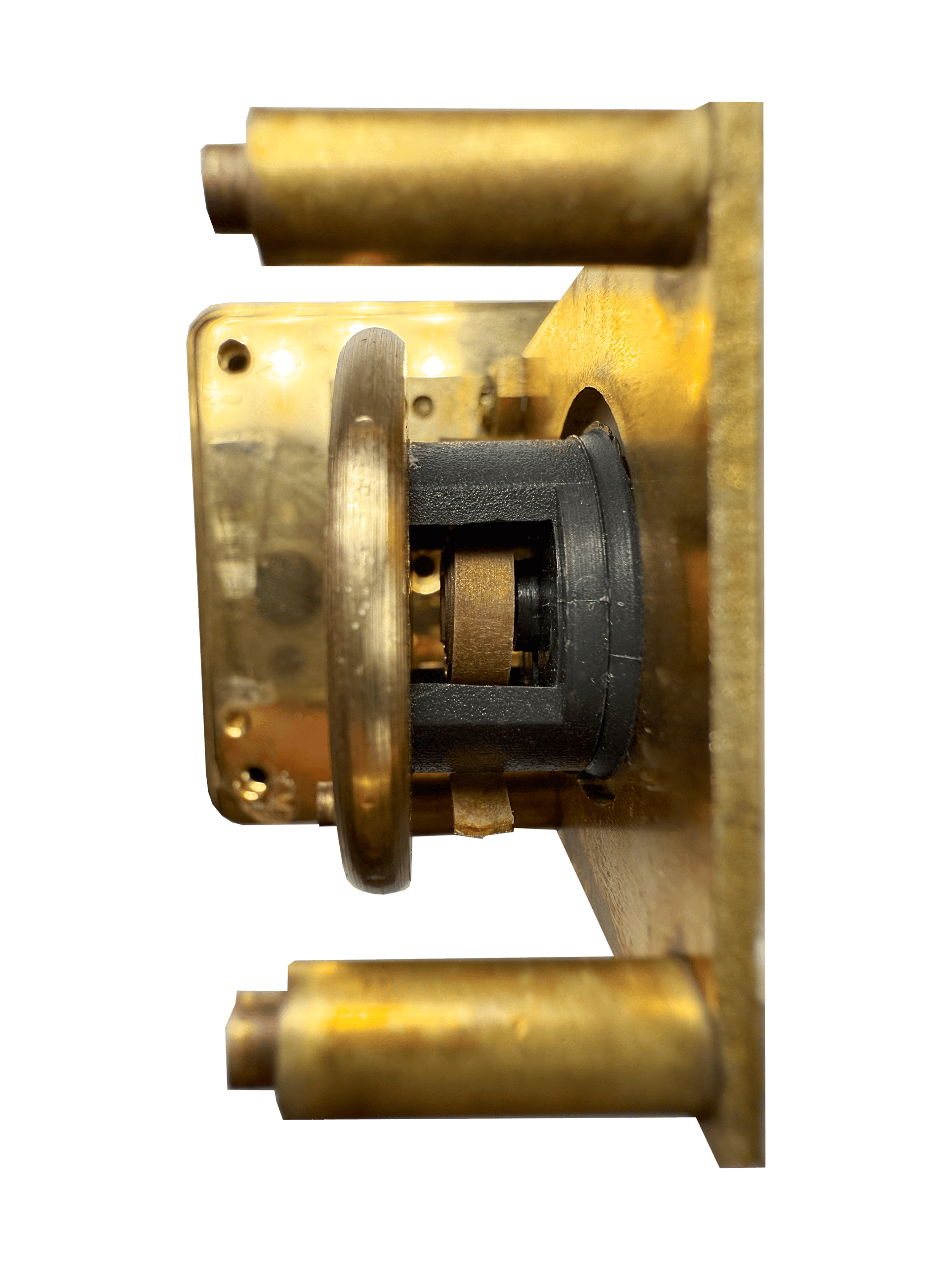 Carriage clock with barometer