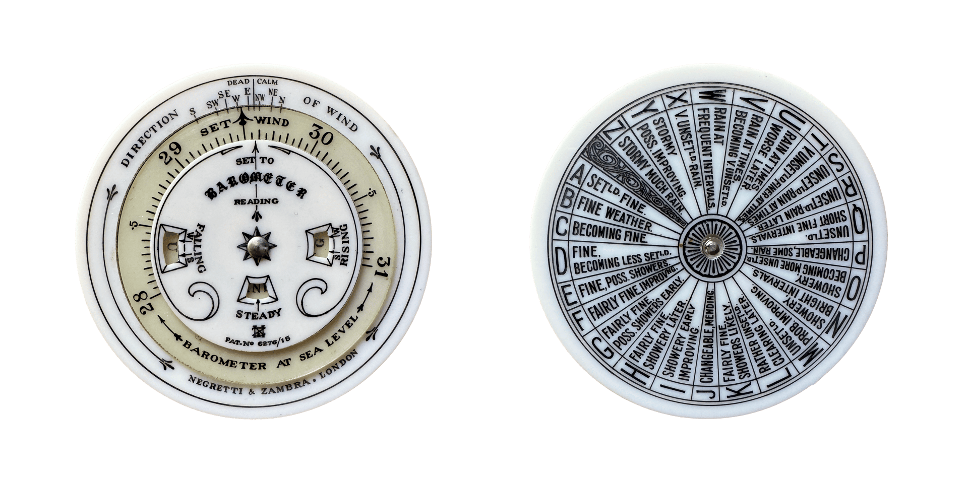 Celluloid weather forecaster