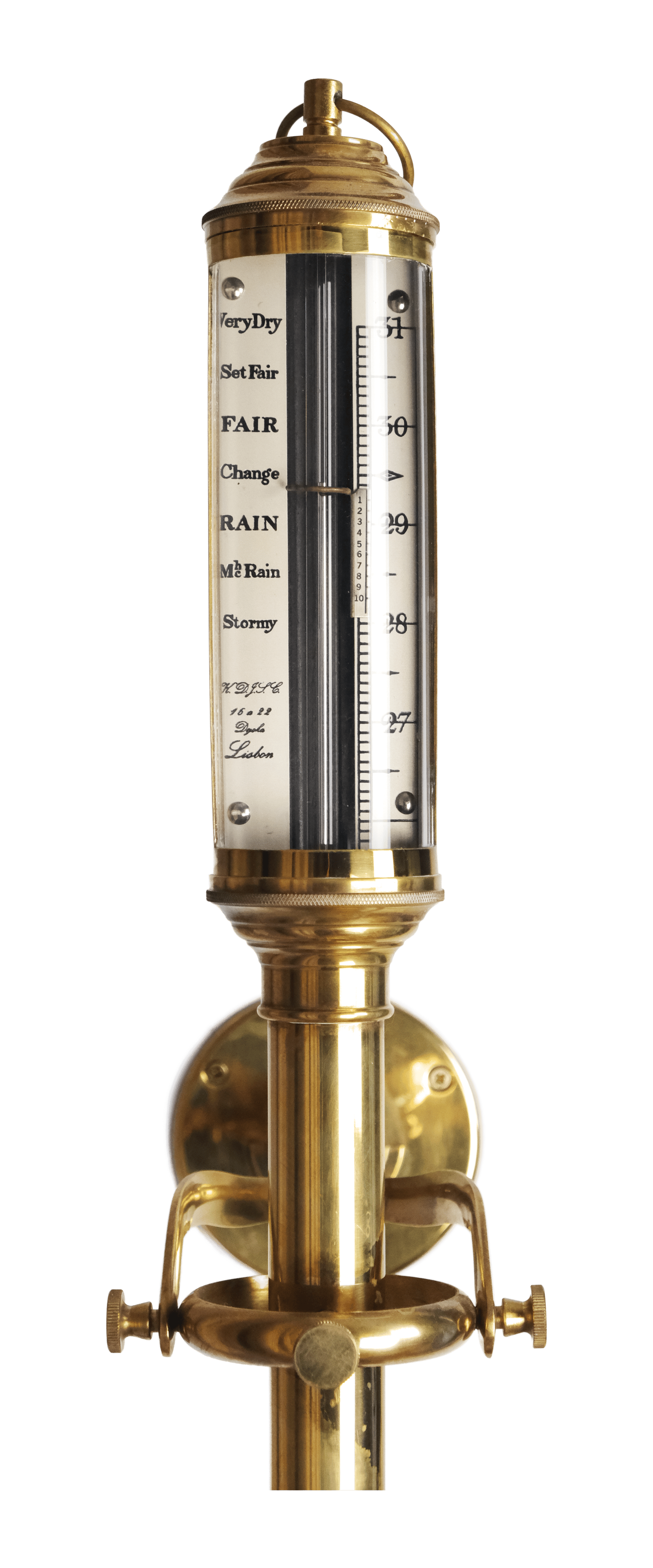 Gun Marine barometer