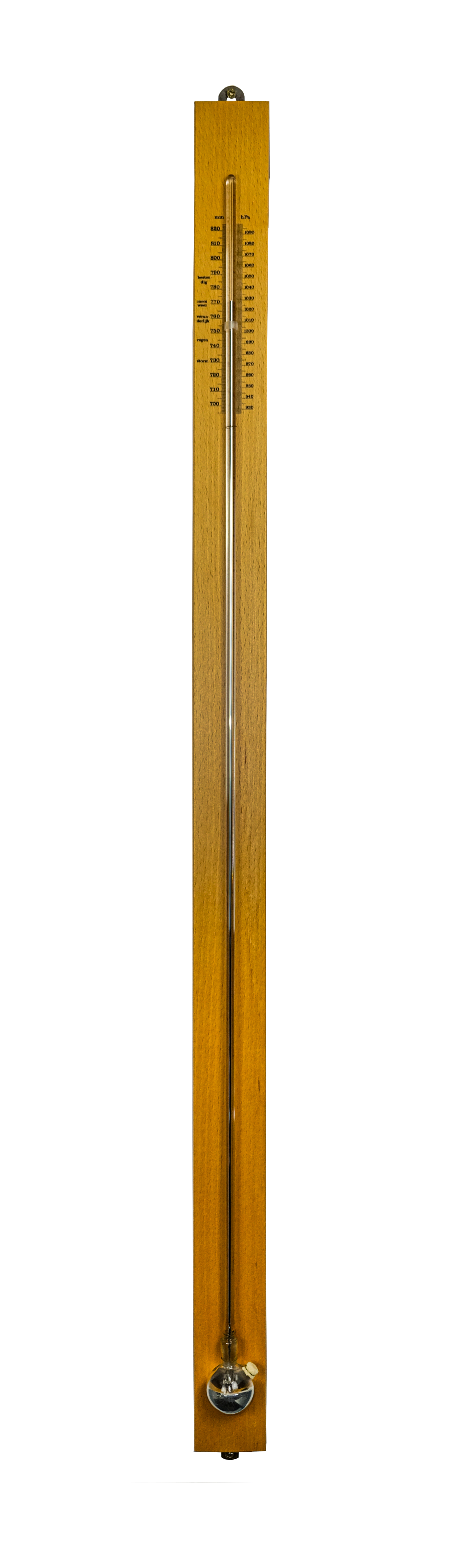 Modern cistern barometer