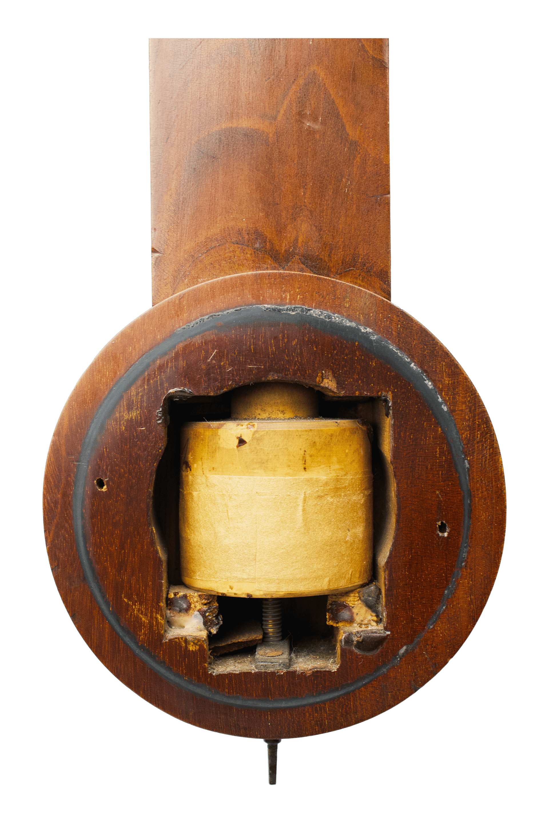 Mahogany cistern barometer