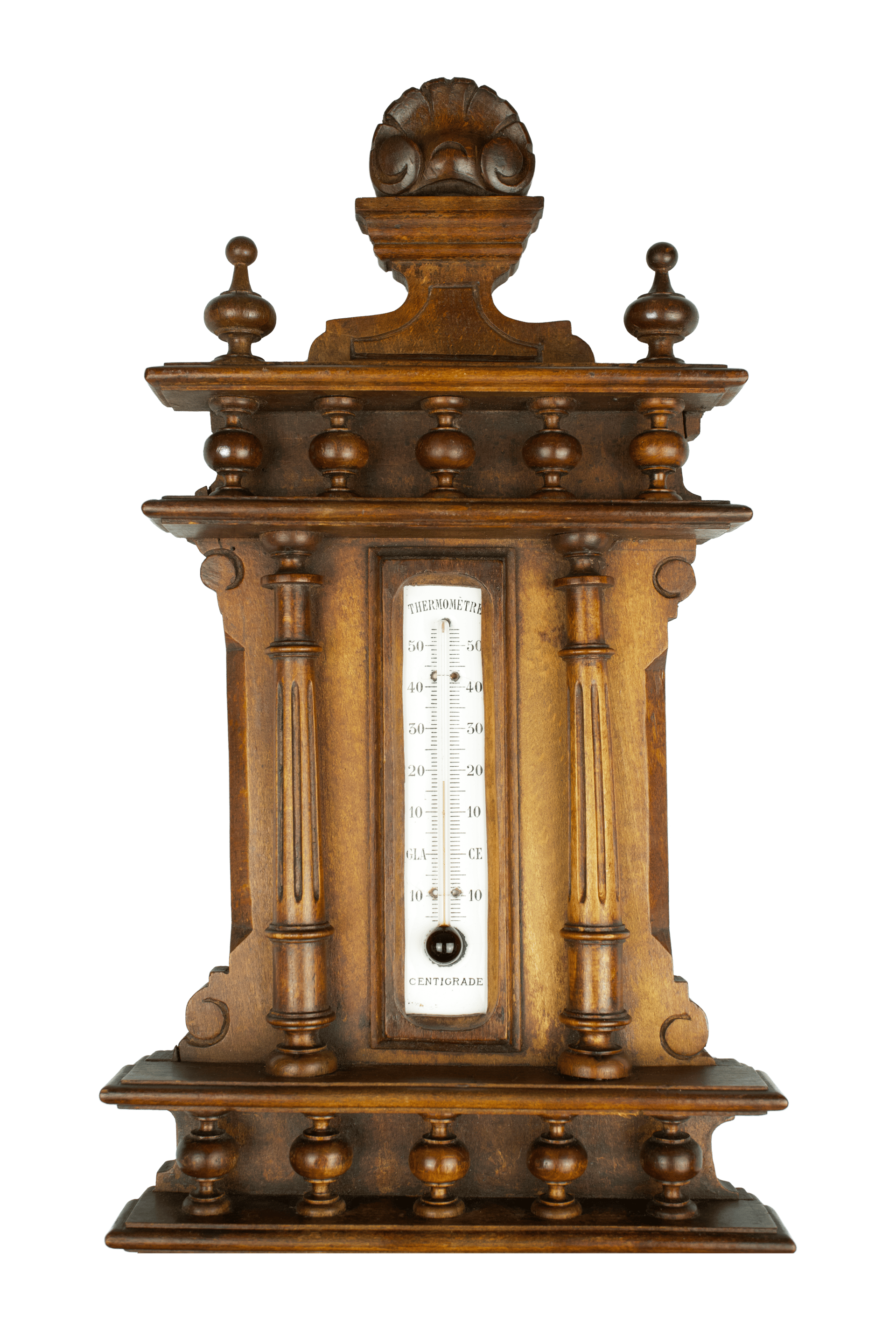 Eclectic Ornate Aneroid Barometer