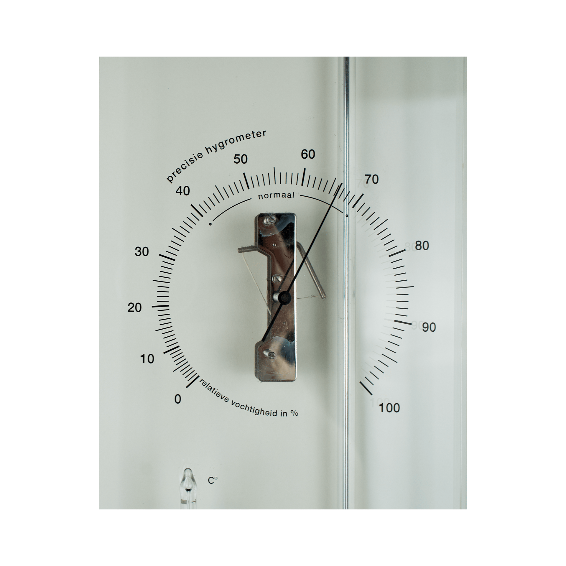 Plexiglass Wheel Barometer