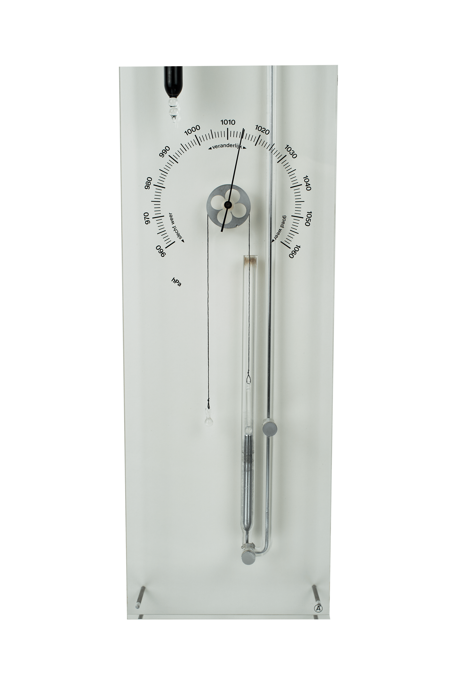 Plexiglass Wheel Barometer