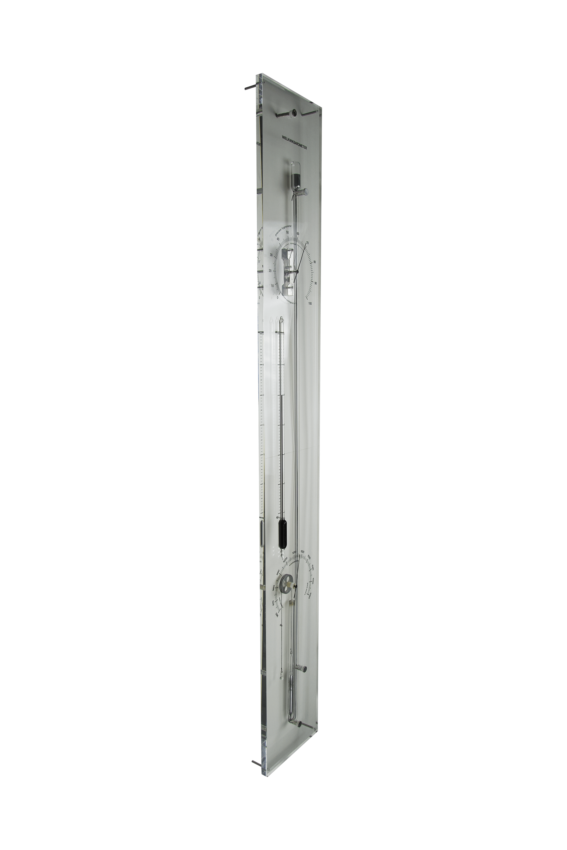 Plexiglass Wheel Barometer