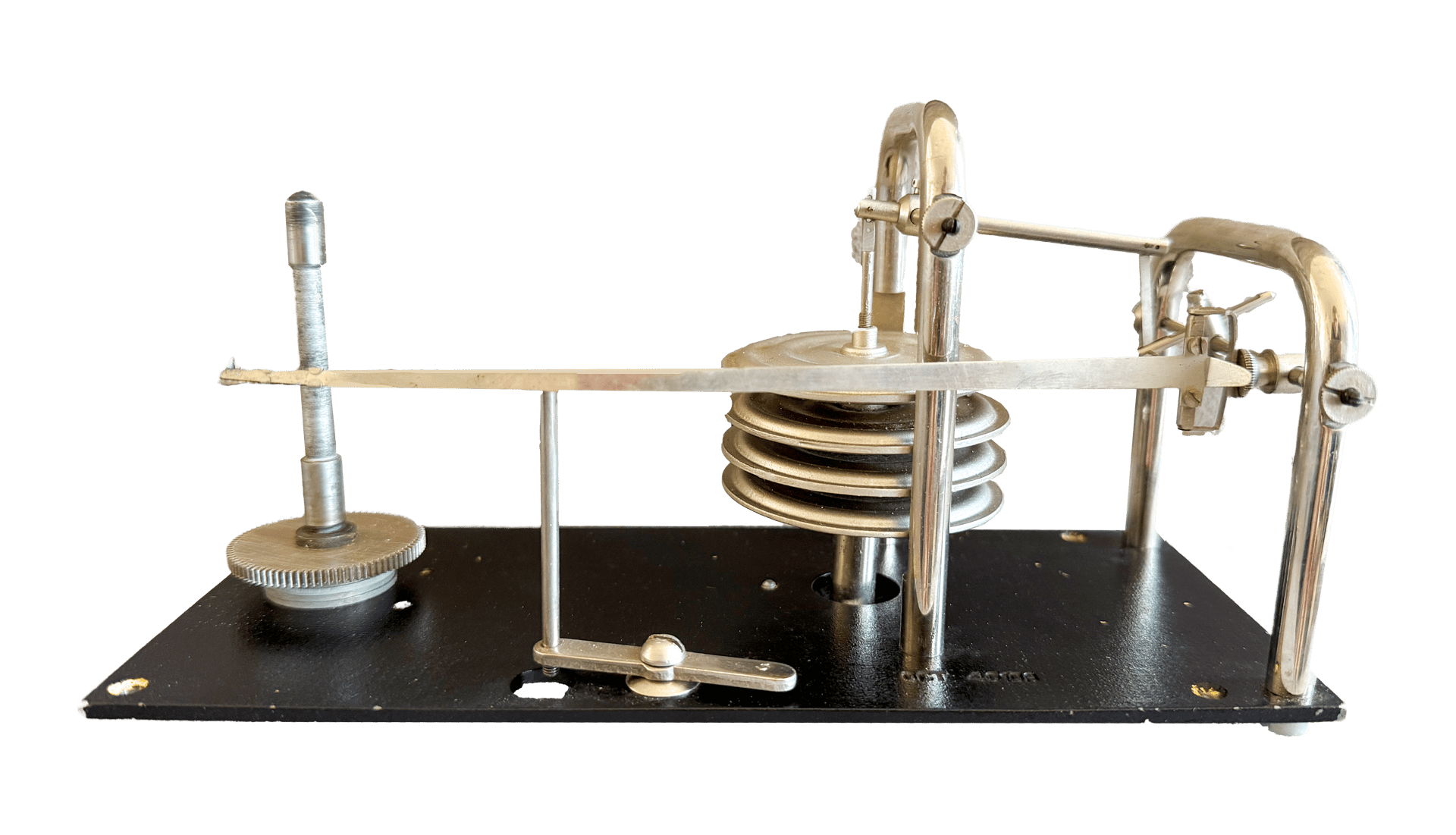 Birchwood-Cased Soviet Barograph