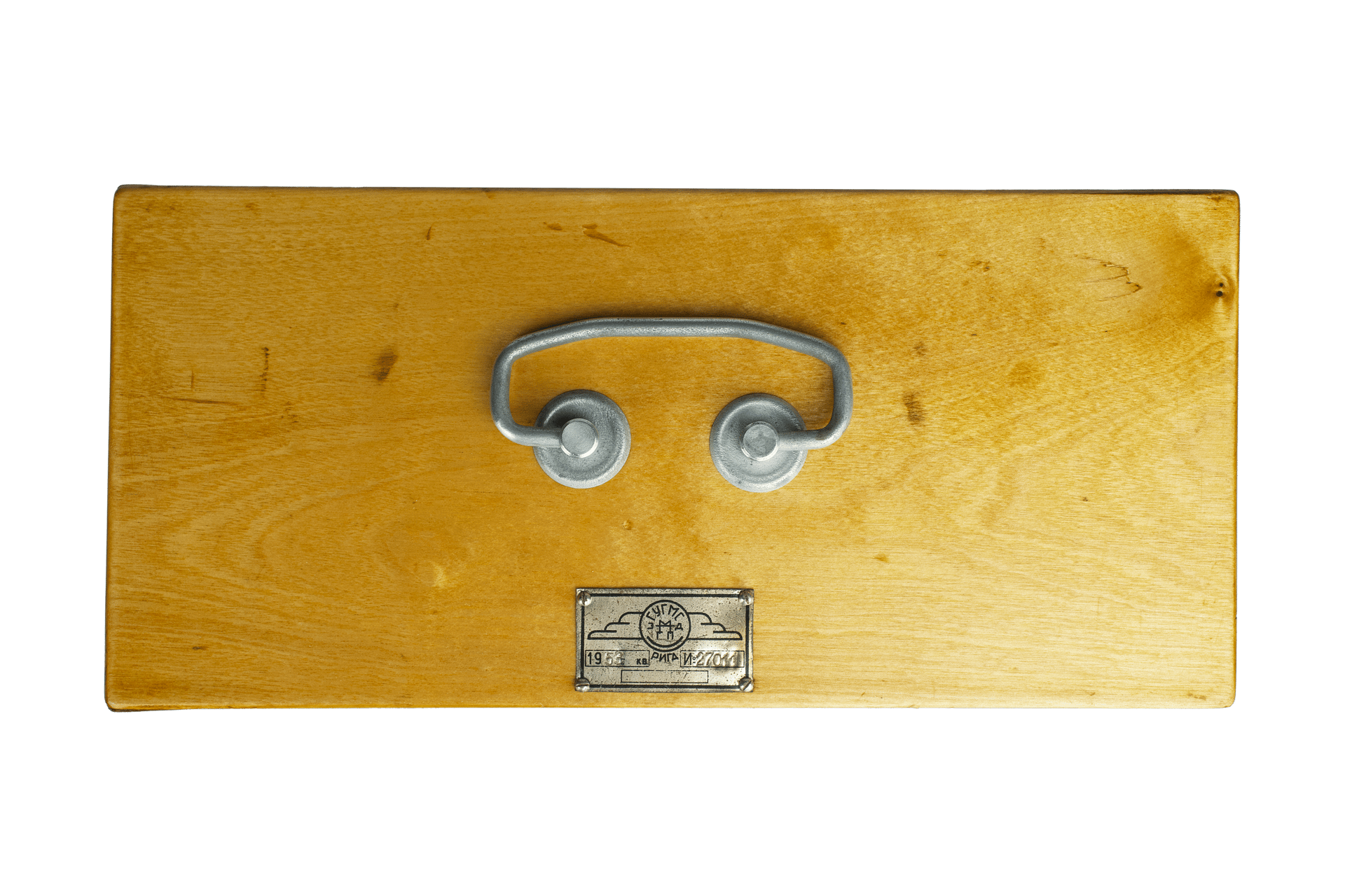 Birchwood-Cased Soviet Barograph