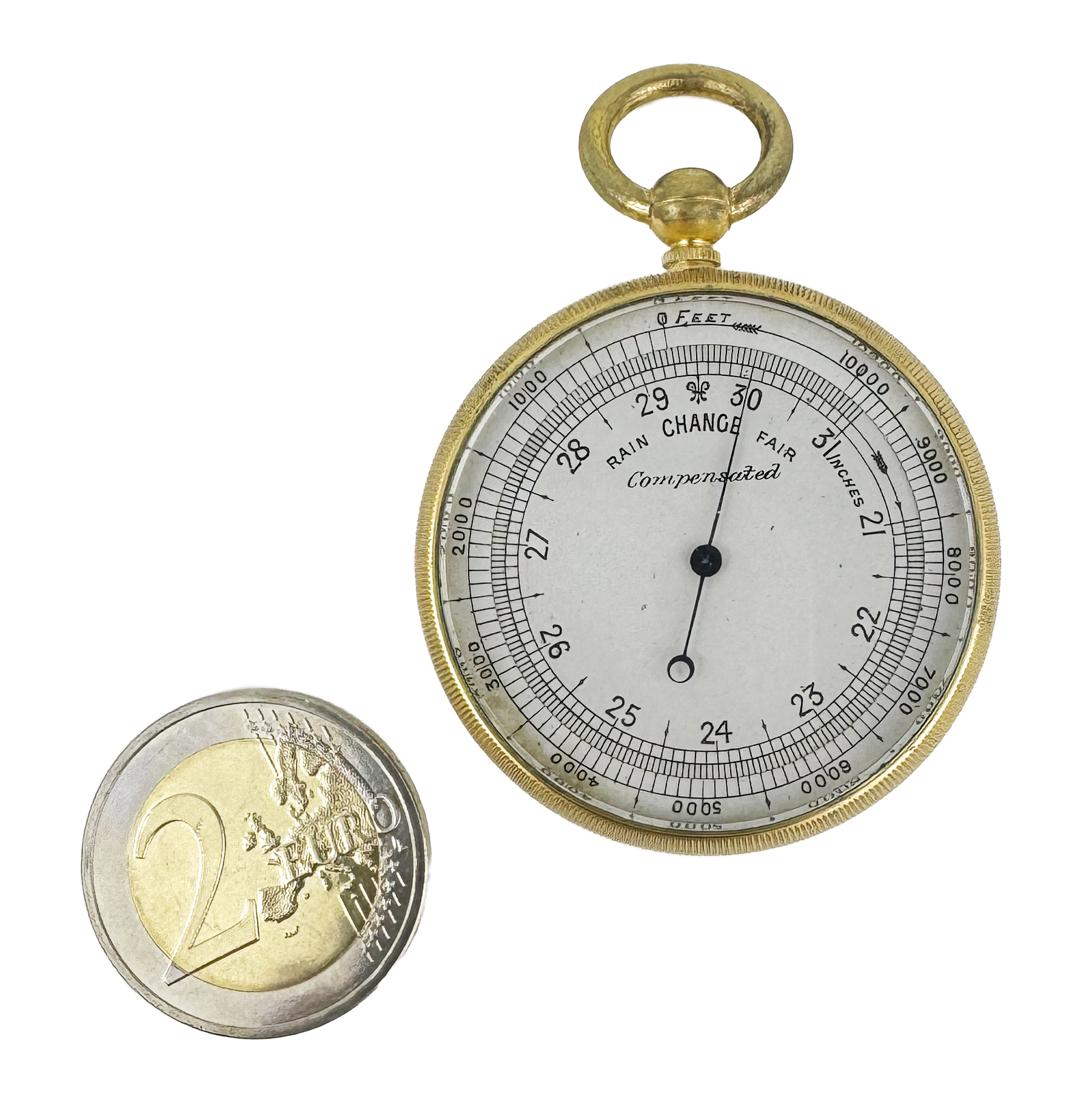 Tiny mountain barometer