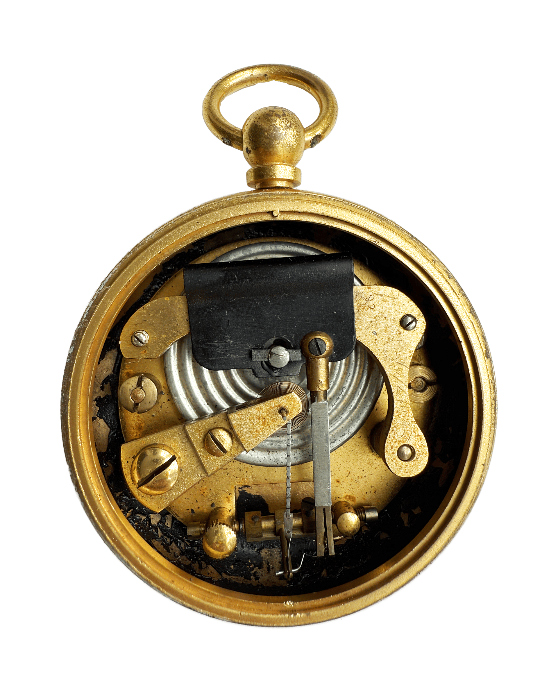 Watch-size aneroid barometer