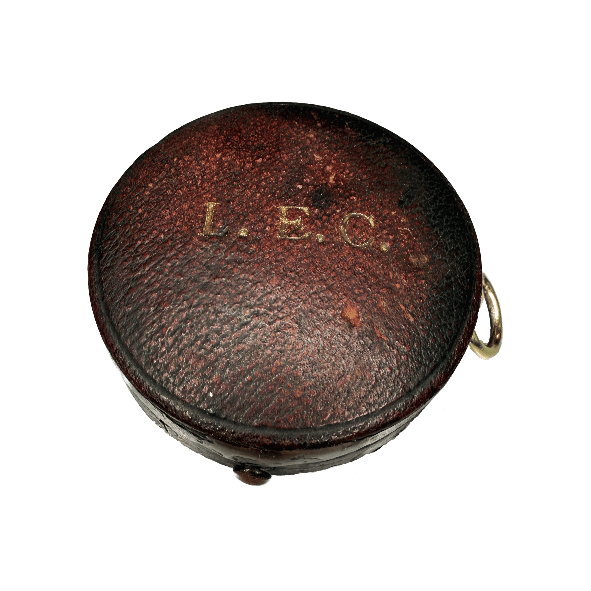 Watch-size aneroid barometer with an ornamented dial