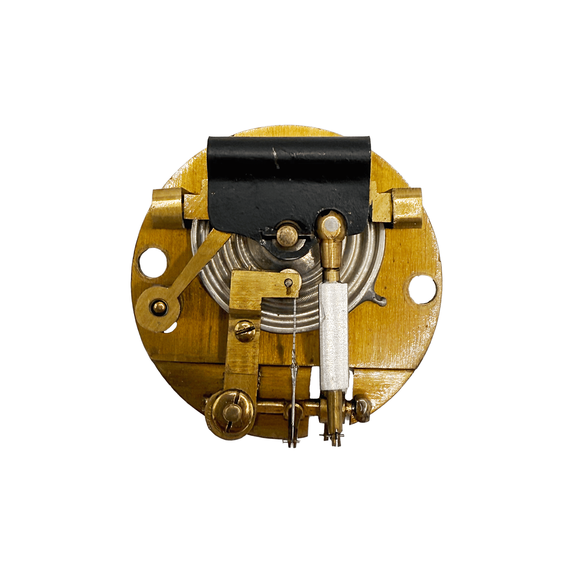 Pocket barometer featuring a thermometer