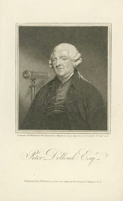 George III mahogany stick barometer