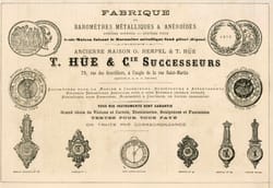 Eclectic Ornate Aneroid Barometer