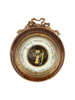 Rococo Style Aneroid Barometer