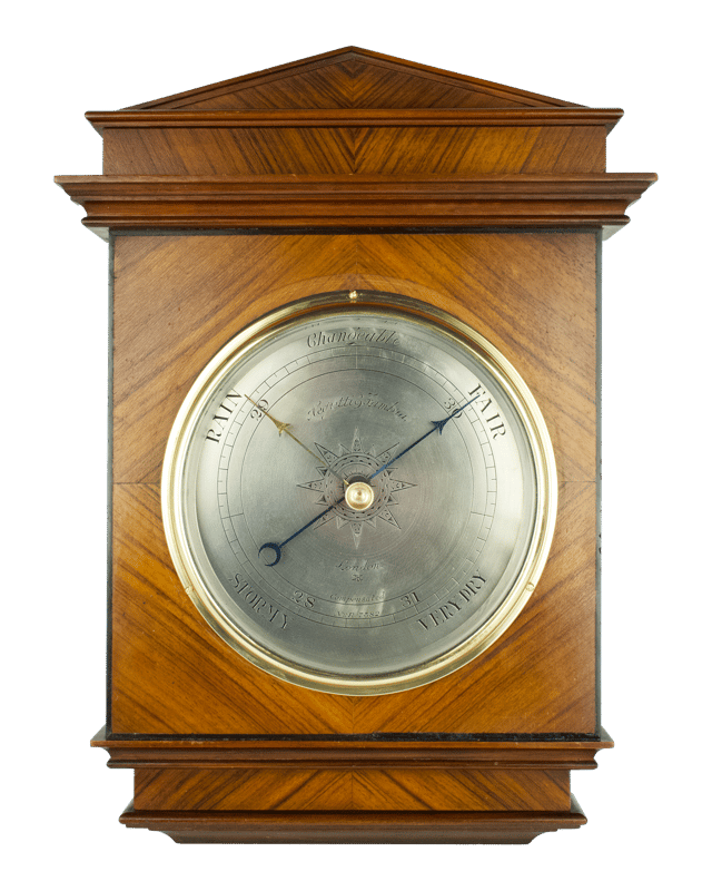 Classical Style Mahogany Barometer thumbnail 1