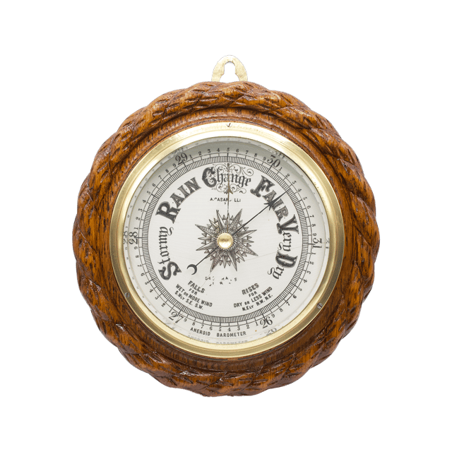 Maritime Rope Frame Barometer