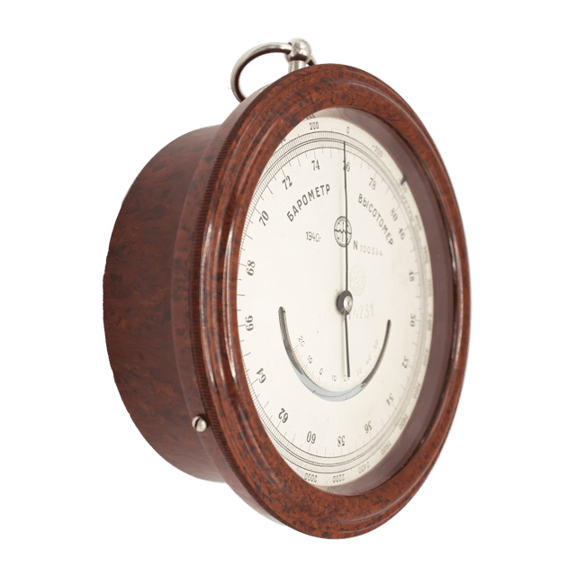 Soviet Bakelite Barometer Altimeter thumbnail 3