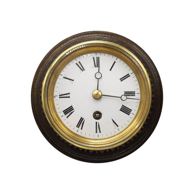 Mantel clock with barometer and thermometer thumbnail 7