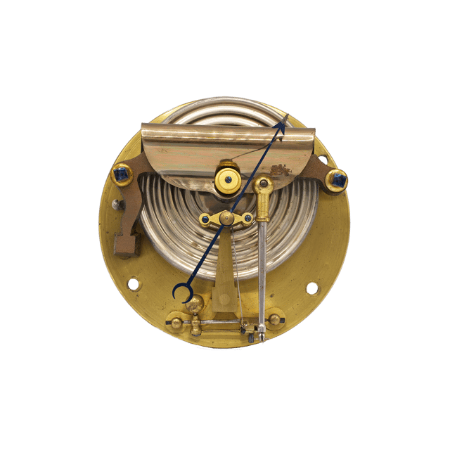 Hollandisch Glass-Dial Brass Barometer thumbnail 6