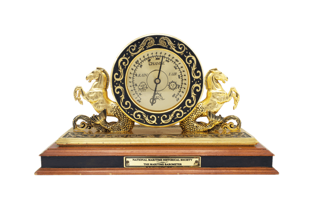 Franklin Mint Maritime Barometer thumbnail 1