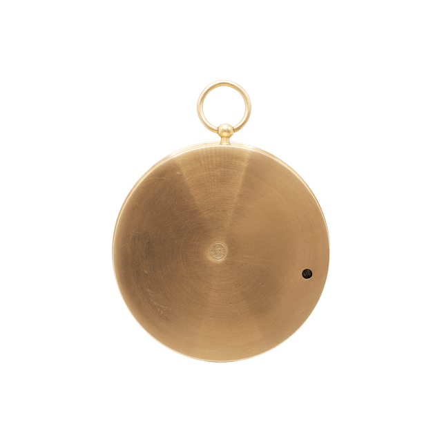 Miniature Brass-cased Aneroid Barometer thumbnail 5