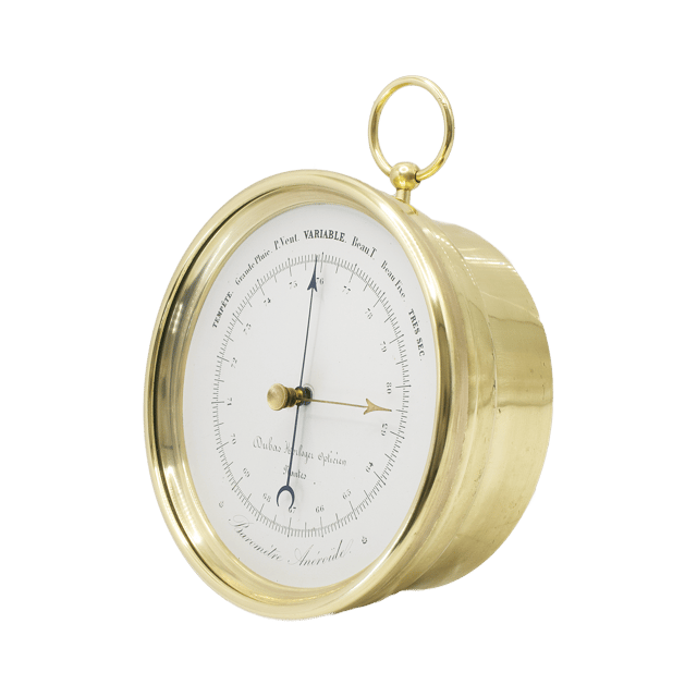 Fine Victorian Aneroid Barometer thumbnail 3