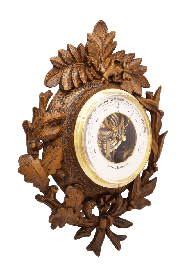 Frog Motif Metal Barometer thumbnail 2