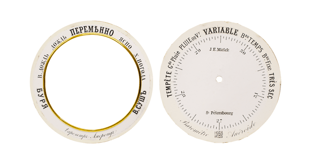 Imperial Russian Aneroid Barometer thumbnail 6