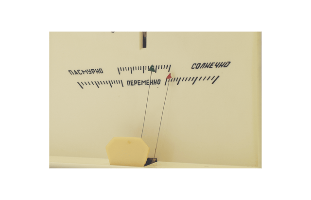 Mayak Desk Clock with Barometer and Thermometer thumbnail 6