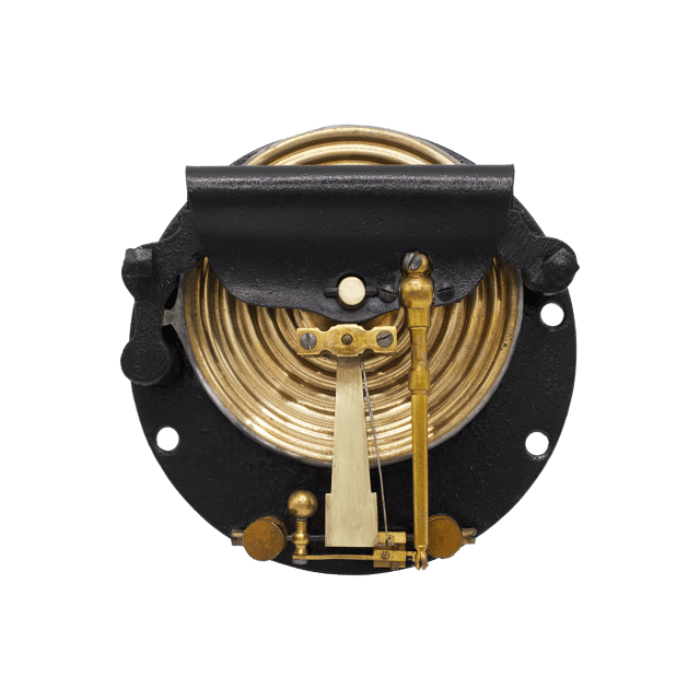 French Solid Mahogany Aneroid Barometer thumbnail 7