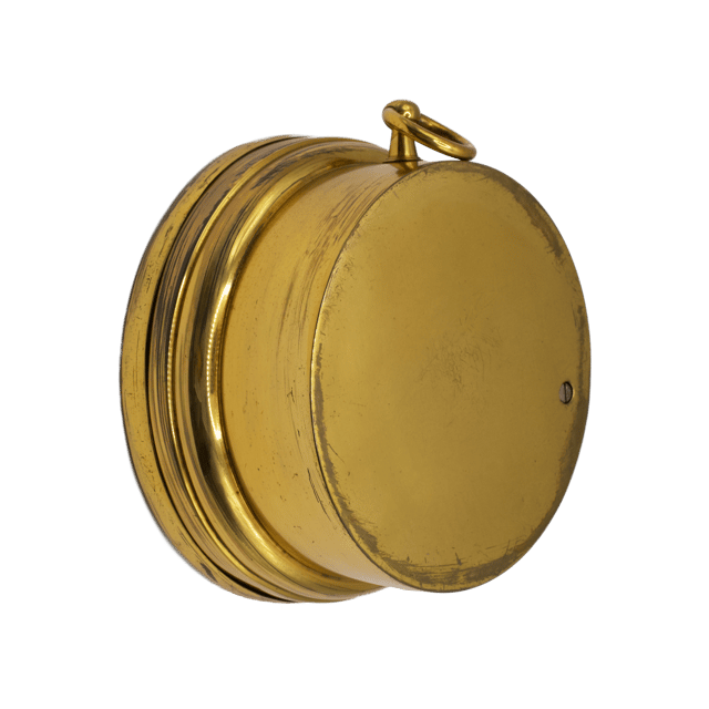 Casella Brass Drum Aneroid Barometer thumbnail 4
