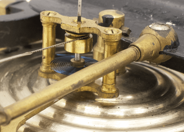 Casella Brass Drum Aneroid Barometer thumbnail 8