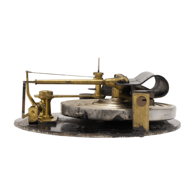 Casella Brass Drum Aneroid Barometer thumbnail 7